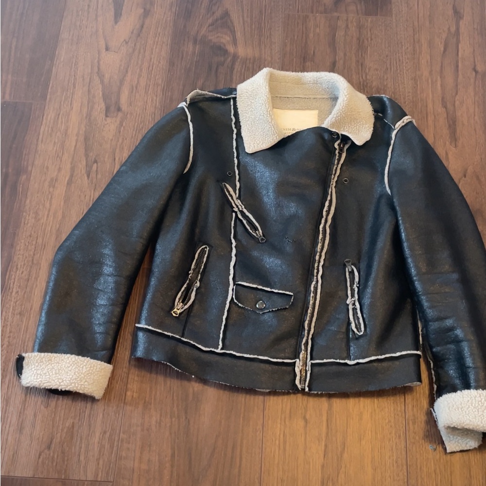 Ralph Lauren Vegan moto biker jacket